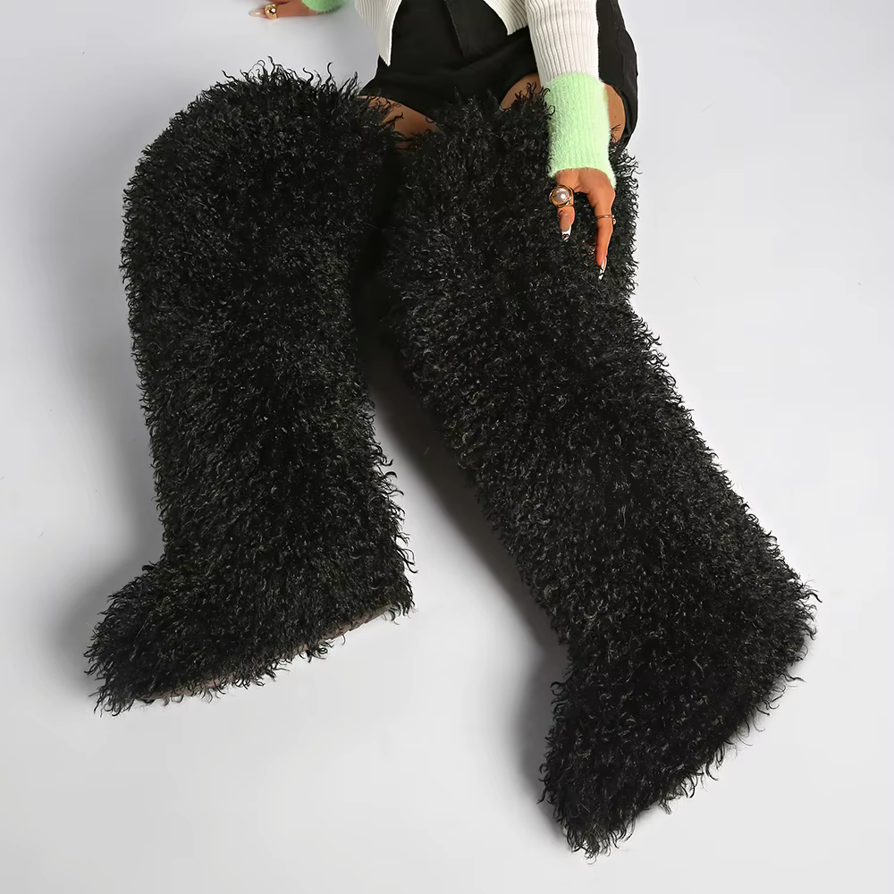 FUR BOOTS