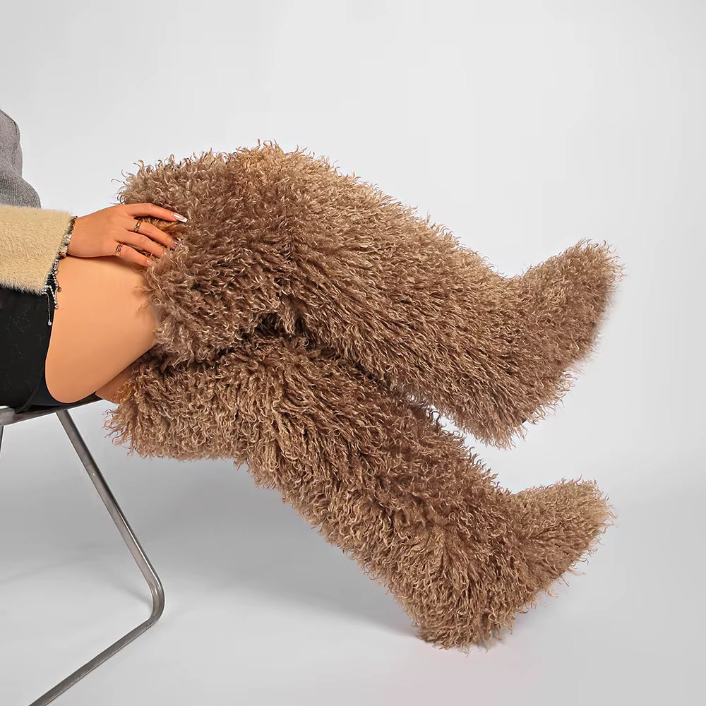 FUR BOOTS